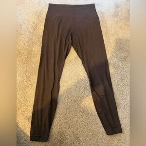 lululemon align high-rised ribbed pant 28” - size 10